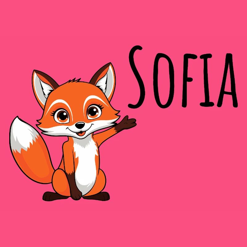 Fuchs - Mein Name ist Sofia - Süßes Waldtier