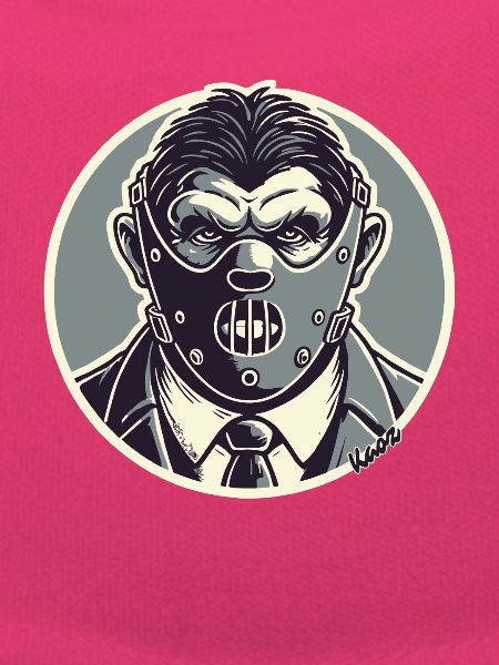 Horror-inspiriertes Gentleman-Maskendesign