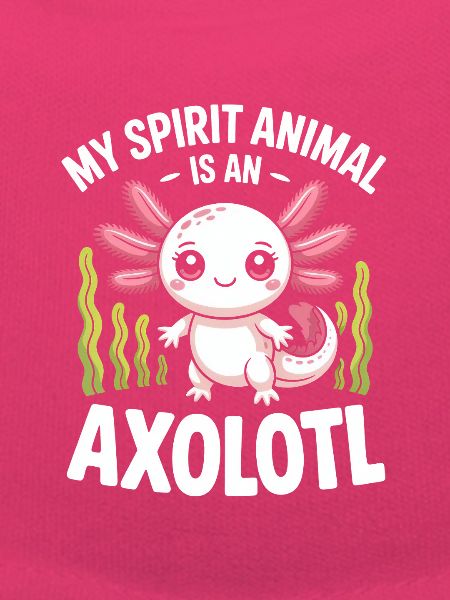 Axolotl Geisttier-Tee