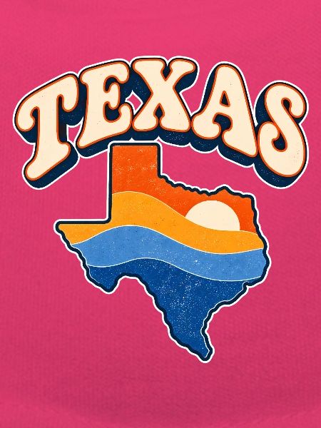 Texas Retro Sonnenuntergang