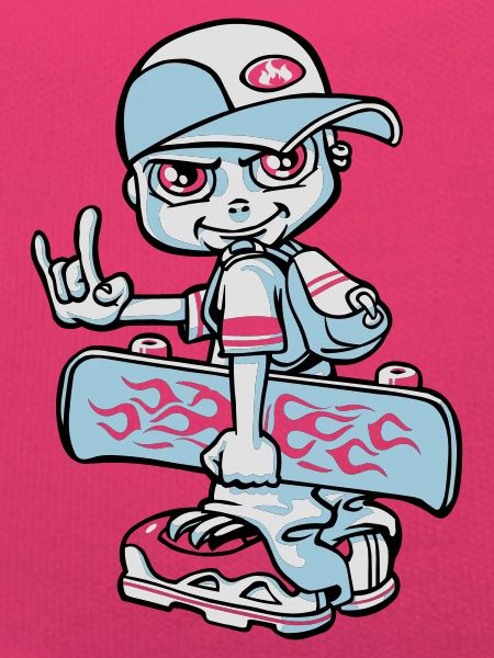 Skater boy flex
