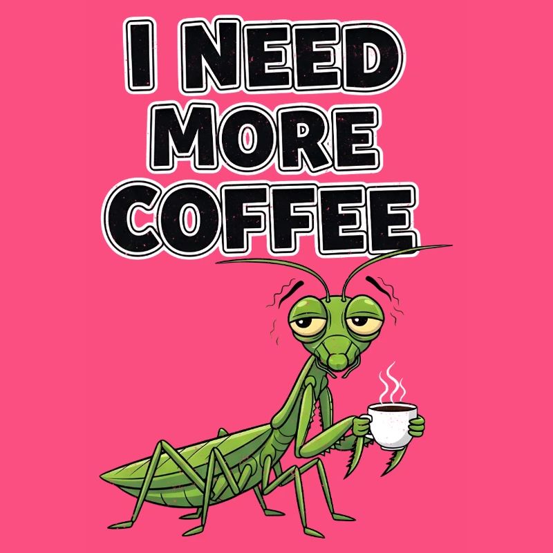 I need more coffee Mantis