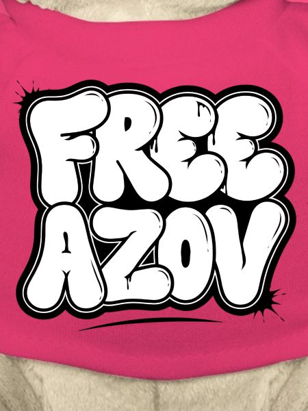 Free Azov – Blasen-Graffiti