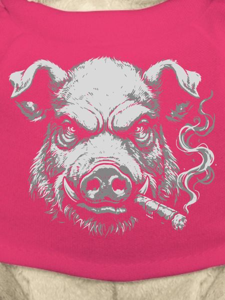 Schwein rauchende Zigarre