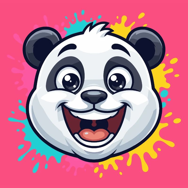 Panda Splash Farbwelt