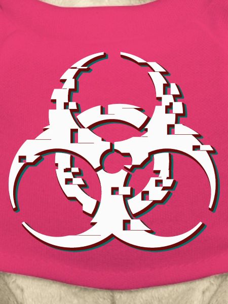 Biohazard-Glitch-Symbol