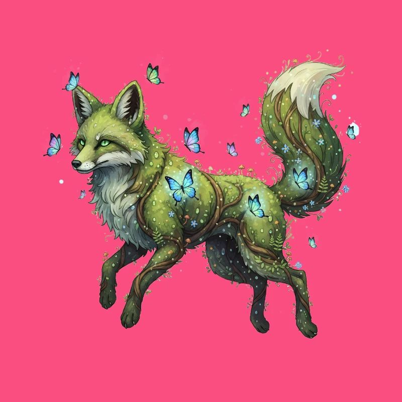 Green Fox Magic Butterfly