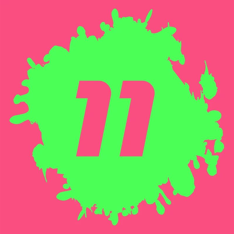 Vert néon Splash 11