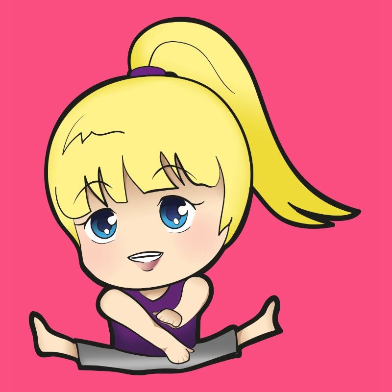 Chibi Anime Manga Splitkick