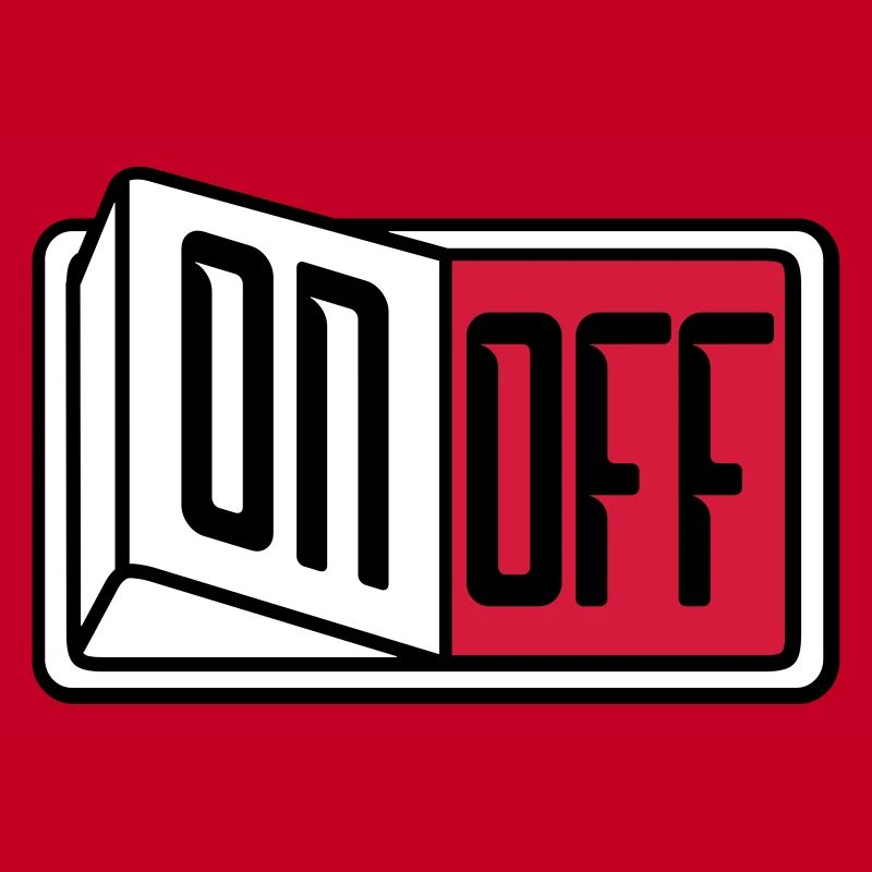 off on switch button button turn off