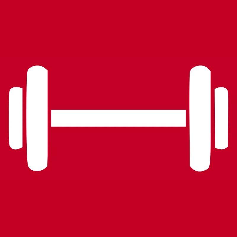 Strength Training Dumbbell Icon Minimal Icon Vector