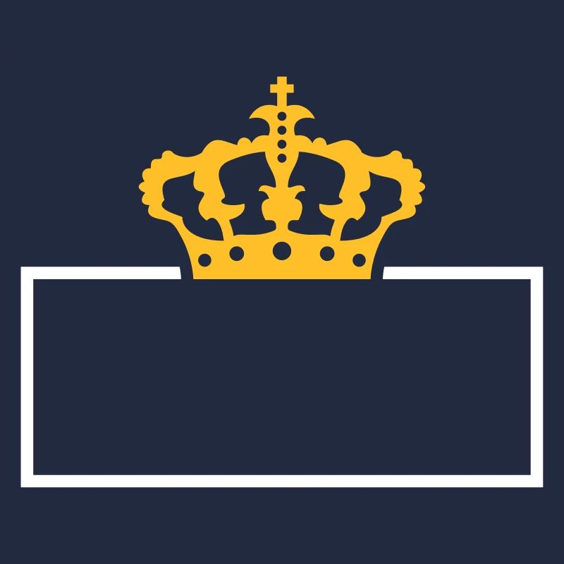 Shield king crown