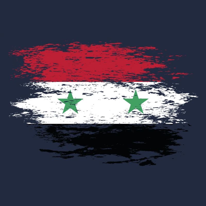 Drapeau syrien utilisé