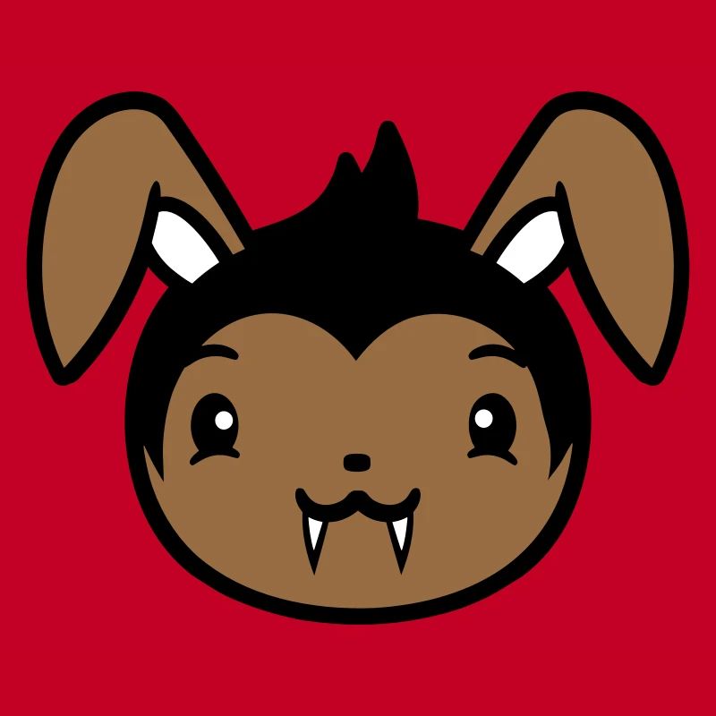 Bunny Vampire Sharp Long Teeth Halloween Costume