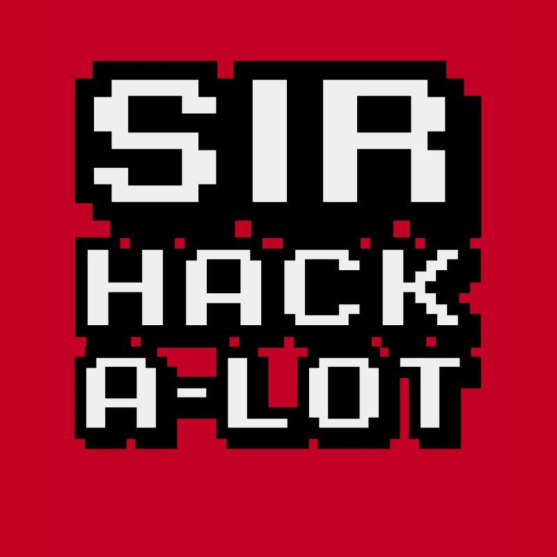 Computer Hack and Pixel Art Sir Hack A Lot