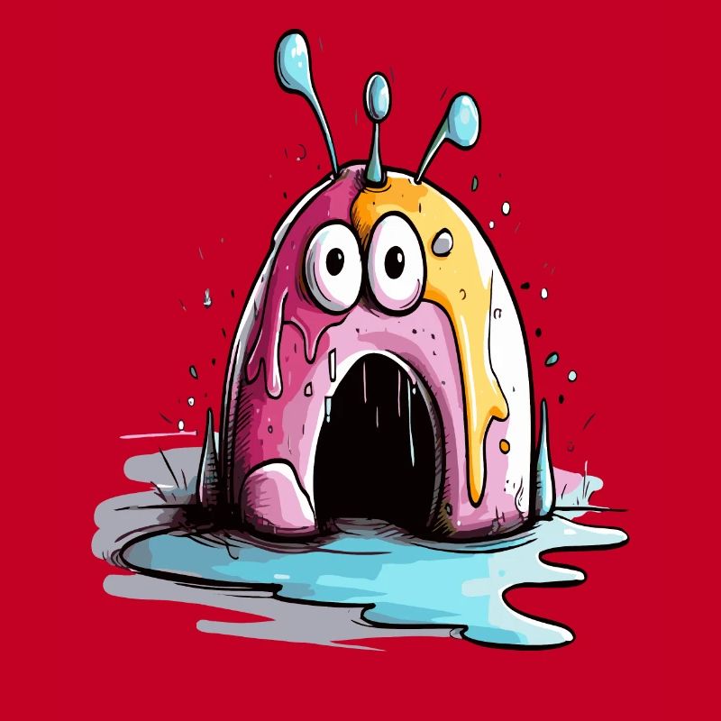 Surprise écorchée du monstre beignet
