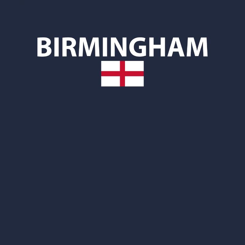 Birmingham Angleterre Drapeau anglais Anglais