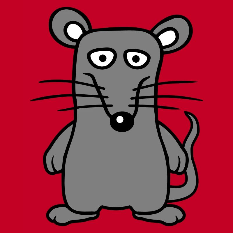 Maus Mäuschen Süße Kleine Ratte Nager Lustig Comic