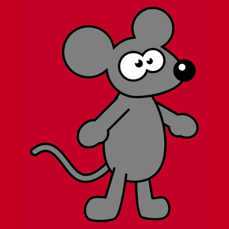 Maus Mäuschen Süße Kleine Ratte Nager Lustig Comic