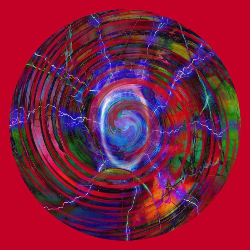 Boule de couleur éclair, boule de couleur éclair