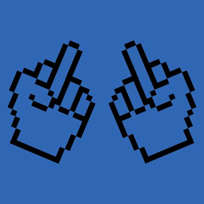 mittelfinger pixel