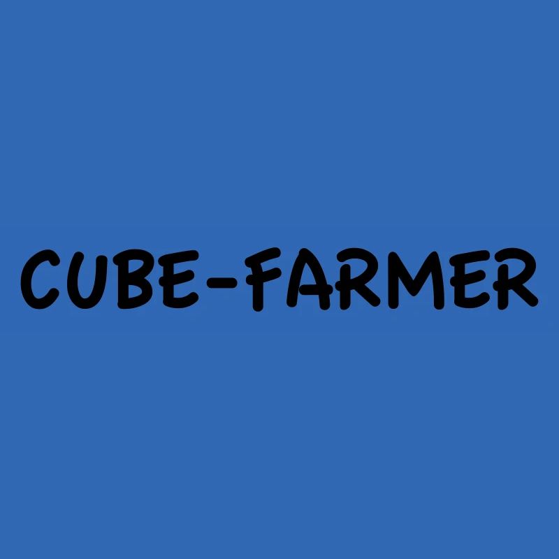 Cube Farmer Einfarbig
