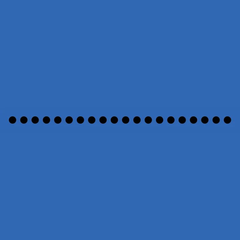 Dotted underscore to design yourself
