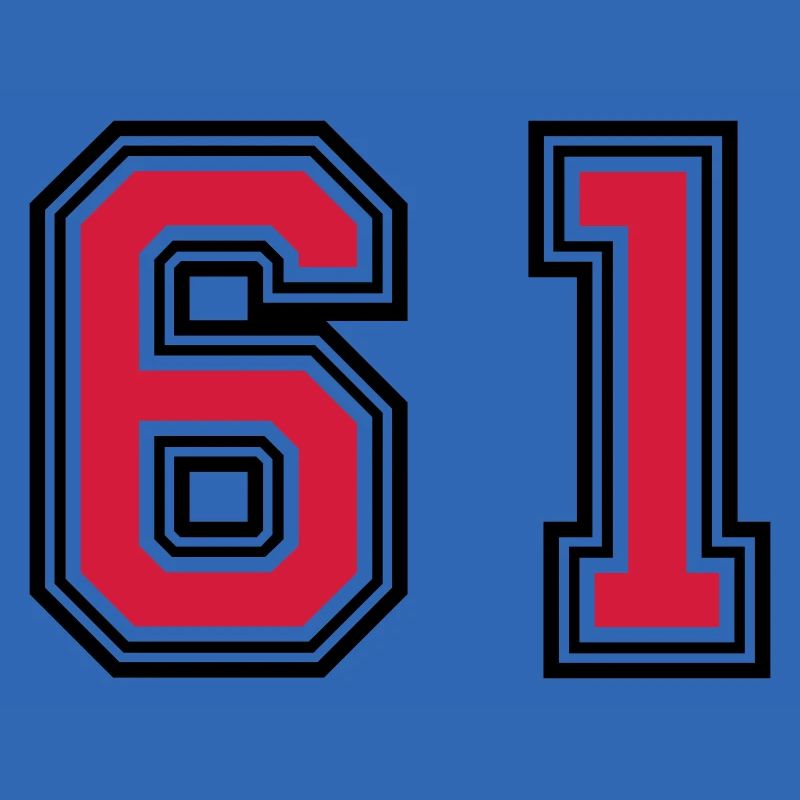 61 Symbole numérique