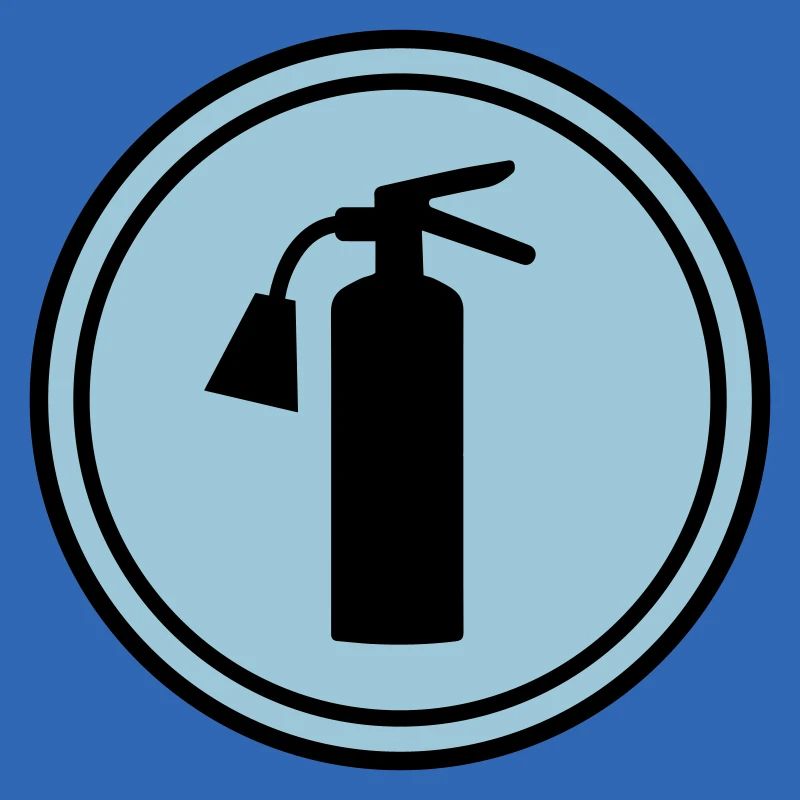 Fire extinguisher symbol