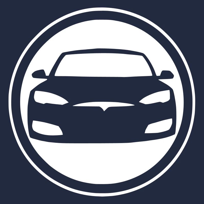 T Model S symbol in circle