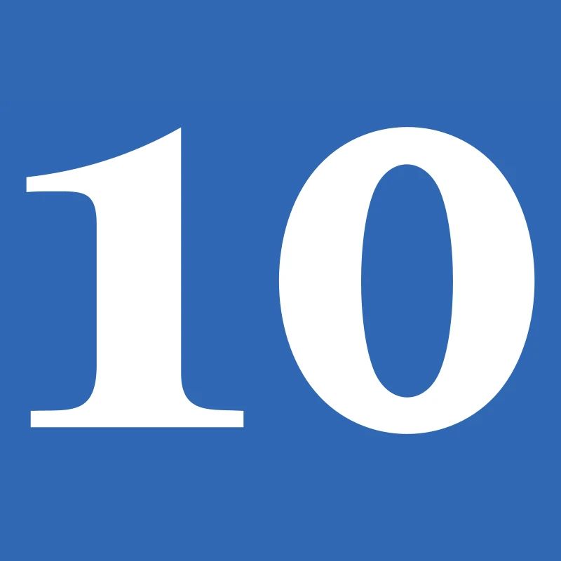Zahl 10