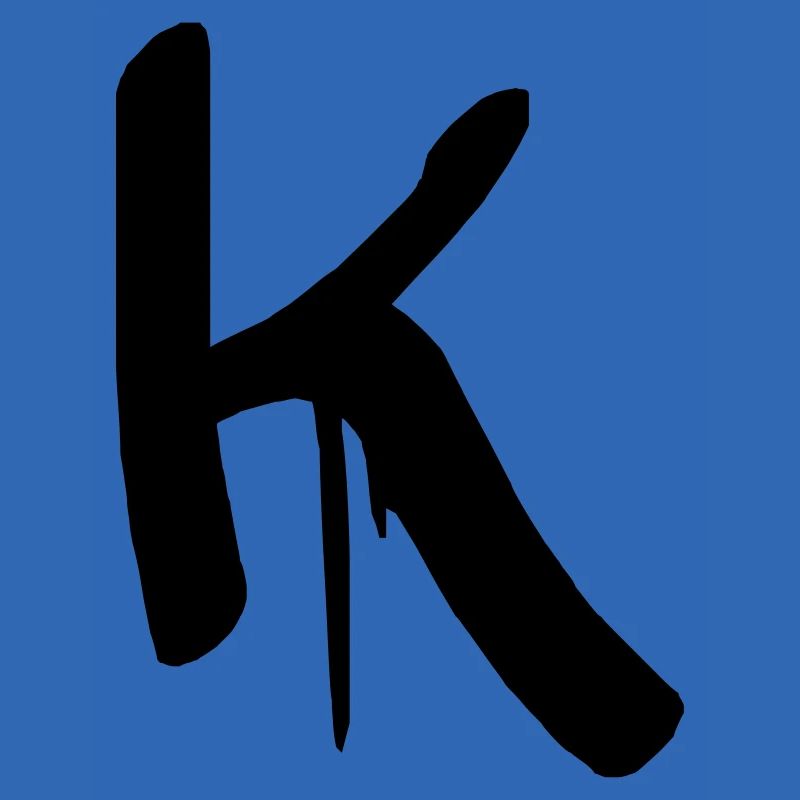 Buchstabe K Graffiti