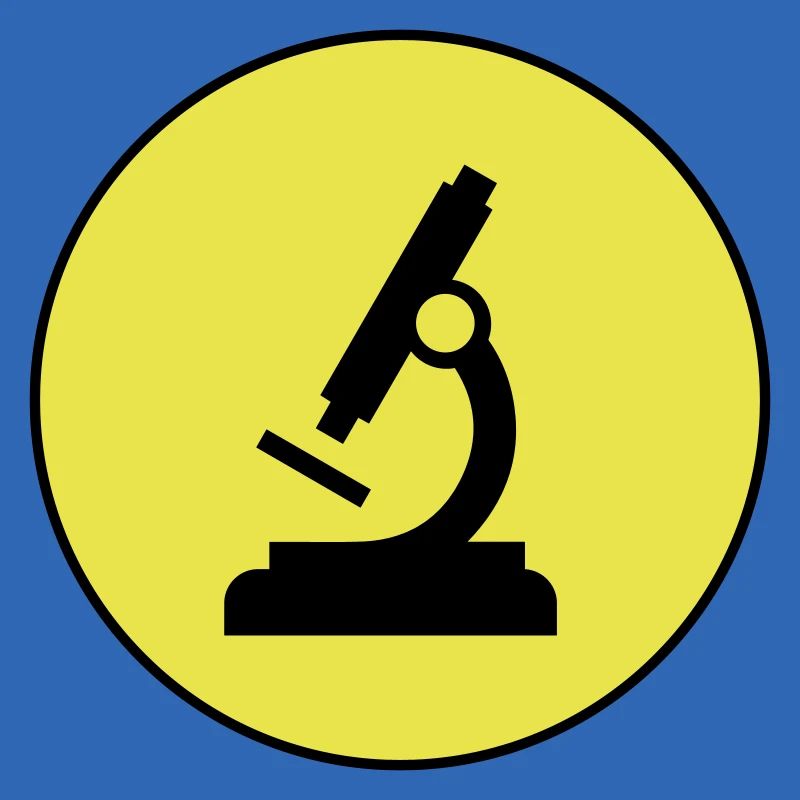 Icône d’icône de microscope