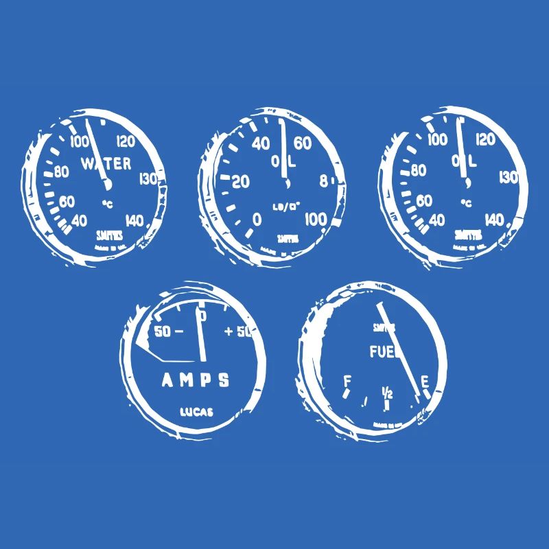 Oldtimer Tachometer