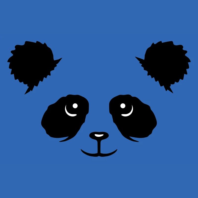 Panda Bear Face Mignon Tête Mignon Sourire Mignon Nice