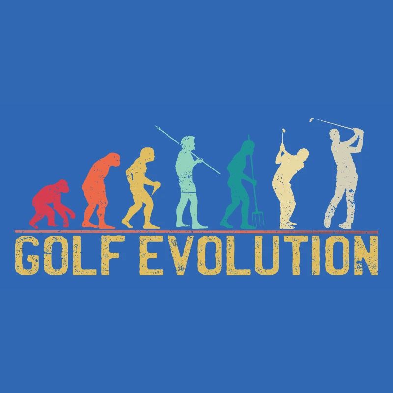 Golf Evolution Silhouette Design