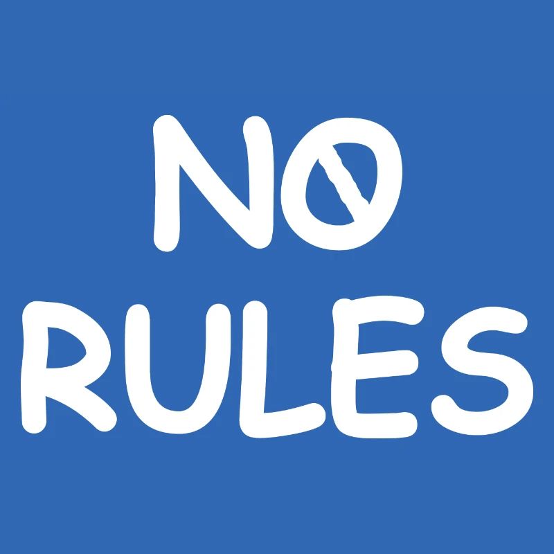 No rules simple white