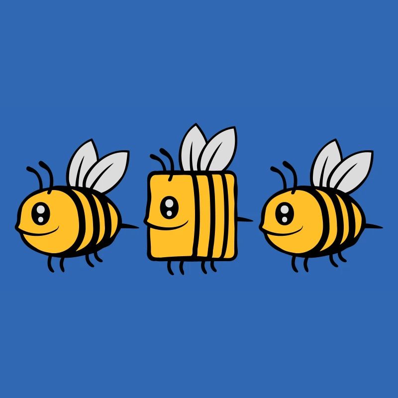 bee different Comic Biene