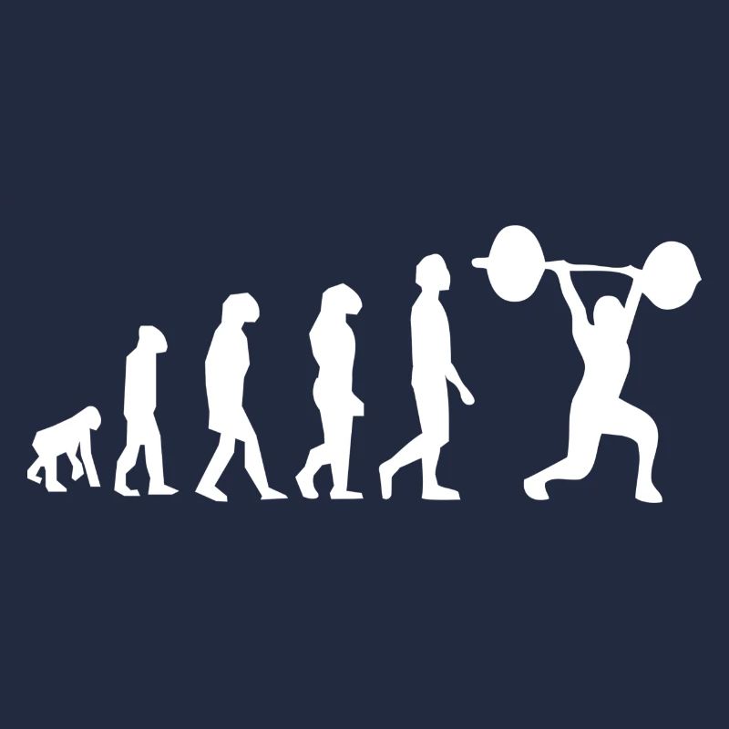 Evolution des Gewichthebens