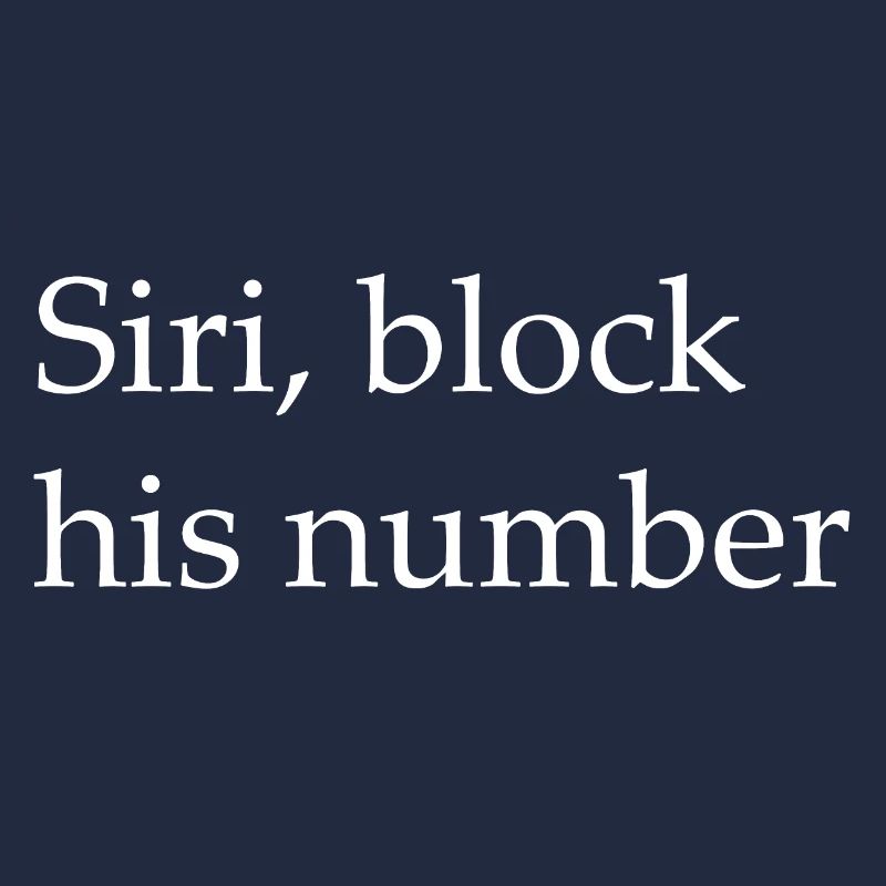 Siri bloque son numéro