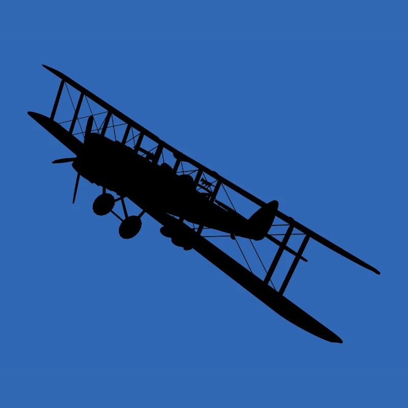 Doppeldecker Flugzeug von 1915