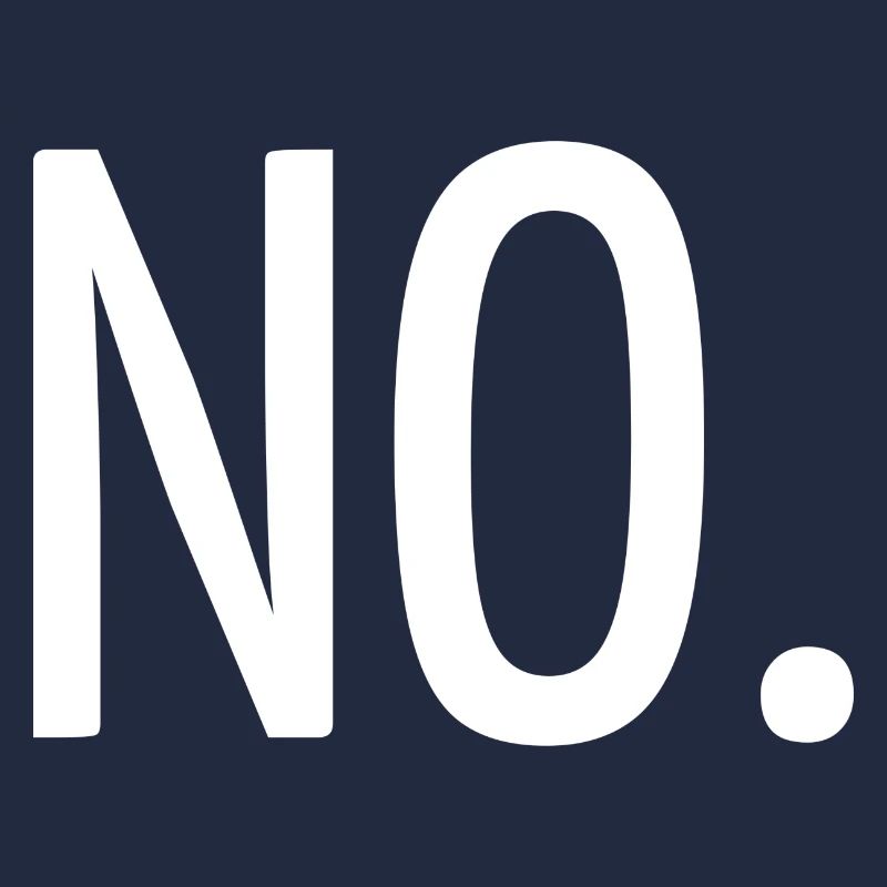 No