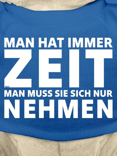 Man hat immer Zeit