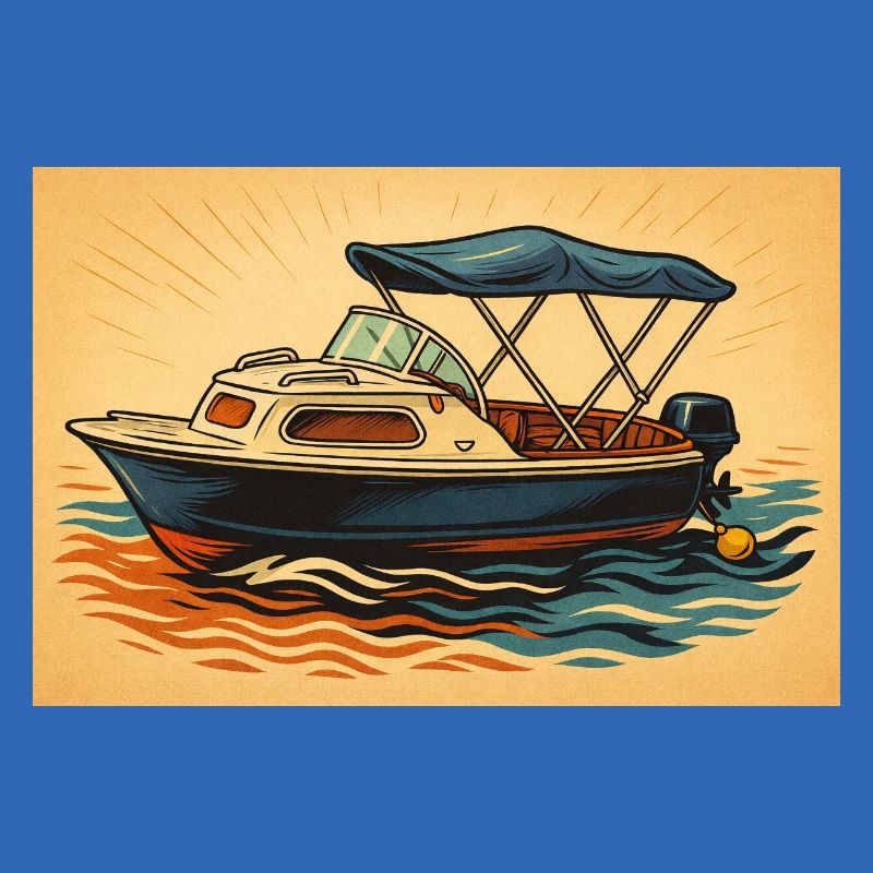 Motorboot Urlaubsfeeling