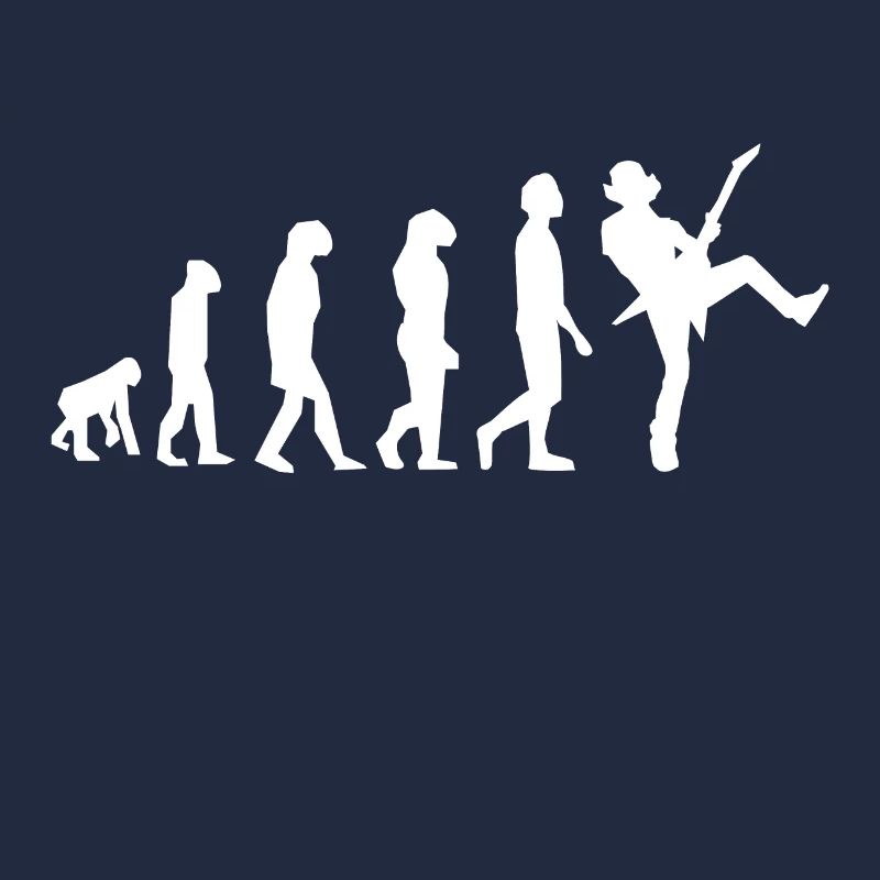 Évolution du joueur de guitare