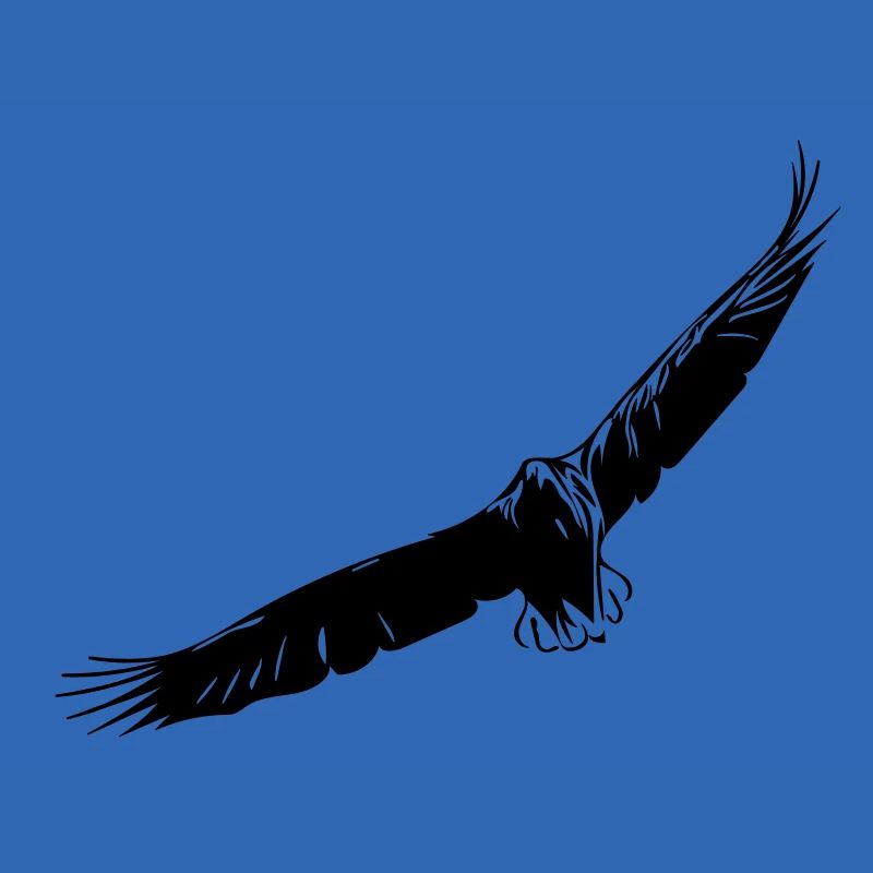 Flying eagle