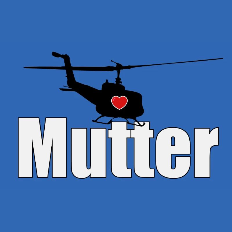 Helikopter Mutter - das Geschenk zum Muttertag
