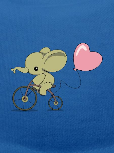 Bicycling elephant