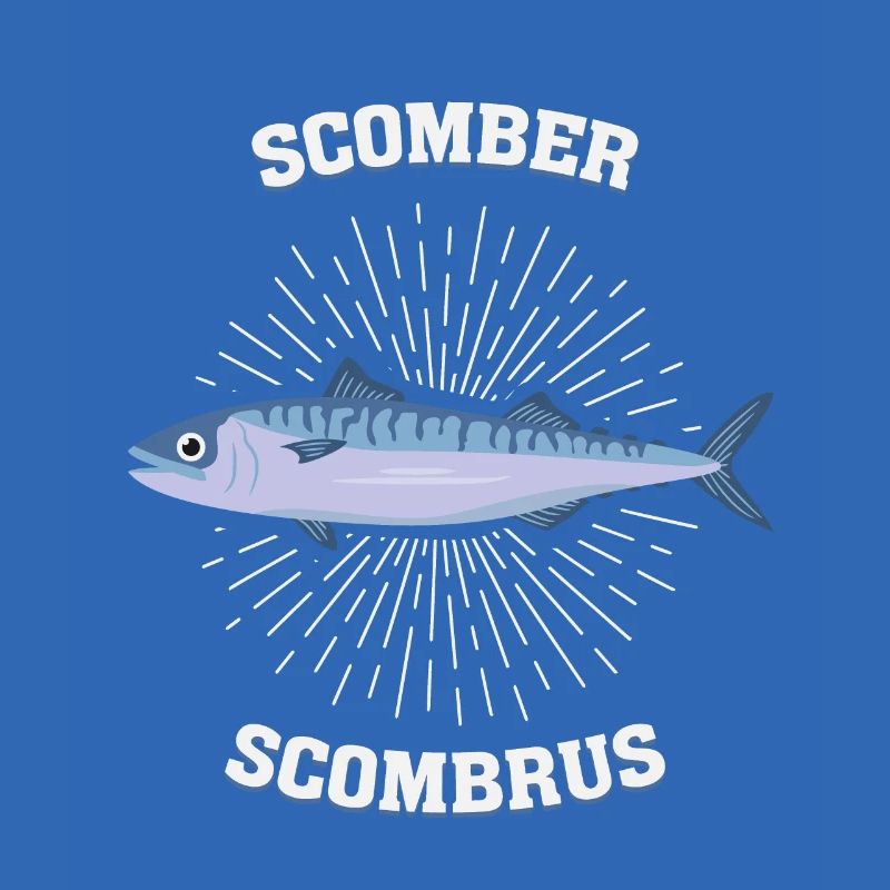 Scomber scombrus Mackerel Gift Saltwater Fish