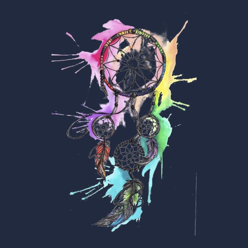 TRAUMFÄNGER REGENBOGENFARBEN